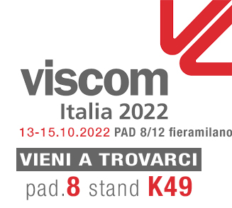 Visita il nostro stand a Viscom Italia 2022